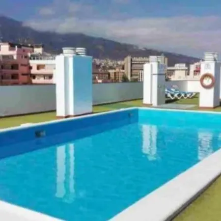 Tele-working. Central. Gran Balcon. Vistas. Apartmán Puerto de la Cruz (Tenerife)